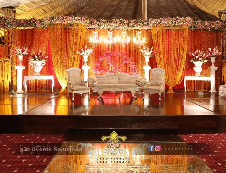 wedding stage, mehndi stage