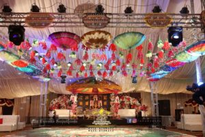 mehndi setup, wedding planners and designers, four sided truss, stages designers