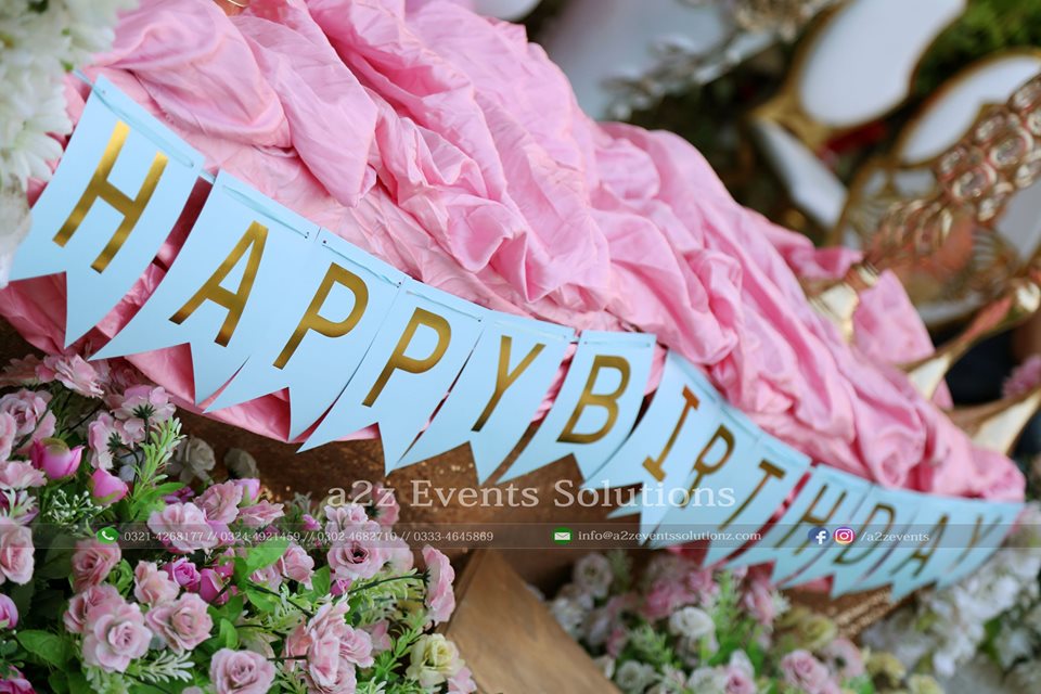 birthday party planners and designers, creative decor experts