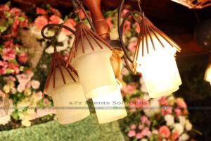 chandeliers, fancy decor, wedding planners, event decorators