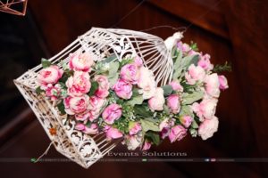 imported flowers decor, hanging garden