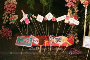 customized props, bridal shower props