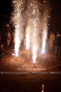 event planner and organizer, fireworks service providers