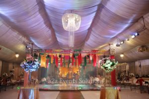 wedding setup, mayoun setup, caterers in lahore, wedding management company in lahore