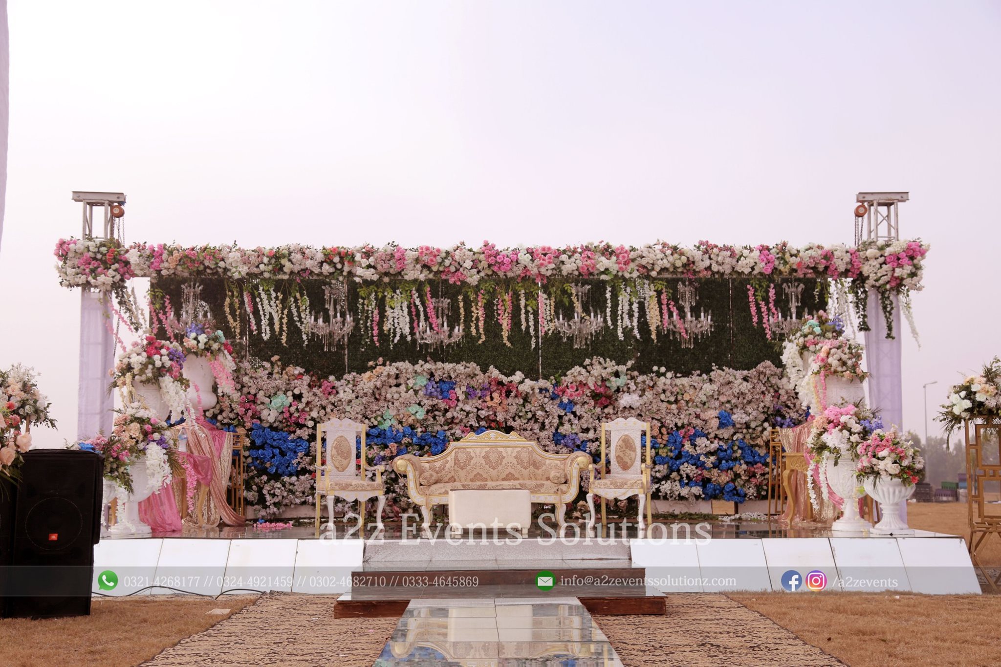 wedding stage, grand stage, stages designers, stage decor