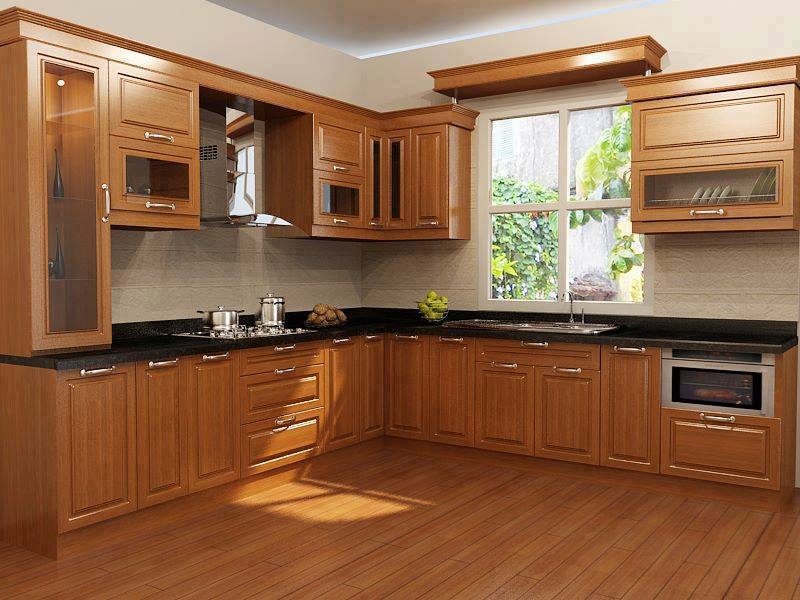 kitchen wooden work, kitchen interior design