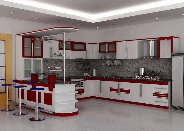 kitchen interior design, interior work