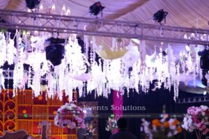 thematic wedding, mehndi event