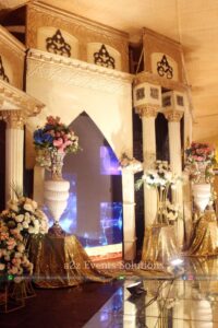 wedding stage, stage decor