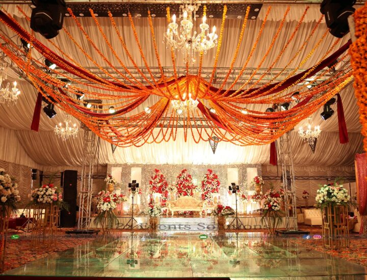 wedding setup, mehndi event