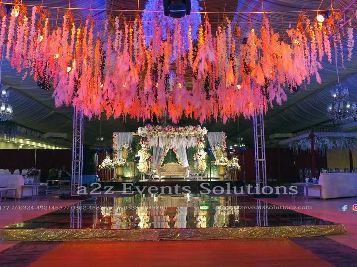 engagement event, thematic decor