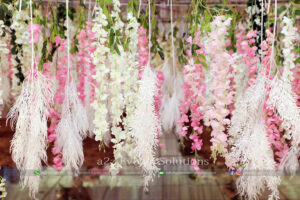 imported flowers, themed wedding