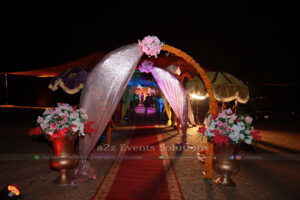 entrance decor, wedding entrance