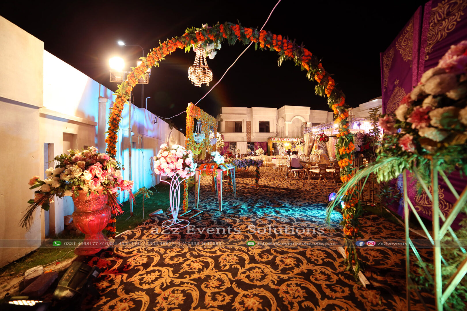 Outdoor Mehndi In Gujranwala a2z Events Solutions Event Planner in
