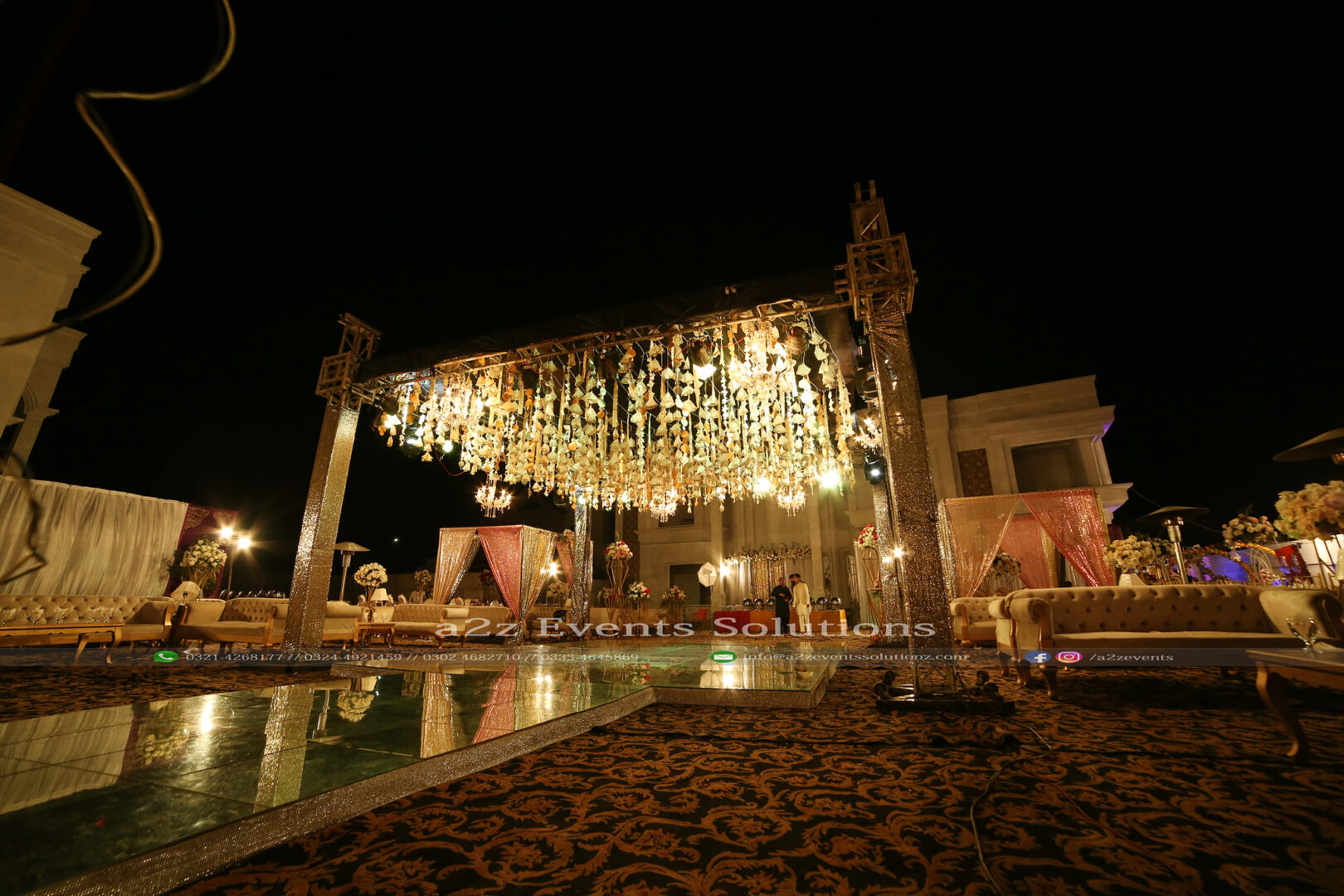 Outdoor Mehndi In Gujranwala a2z Events Solutions Event Planner in