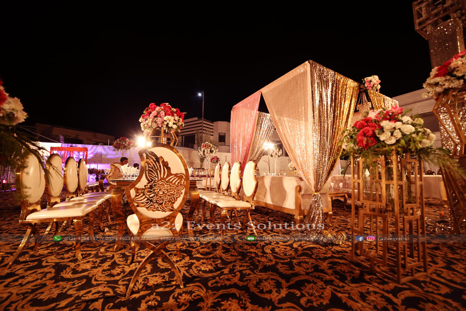 Outdoor Mehndi In Gujranwala a2z Events Solutions Event Planner in