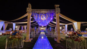 open air decor, thematic wedding