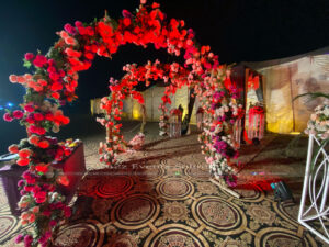 walima entrance, wedding decor