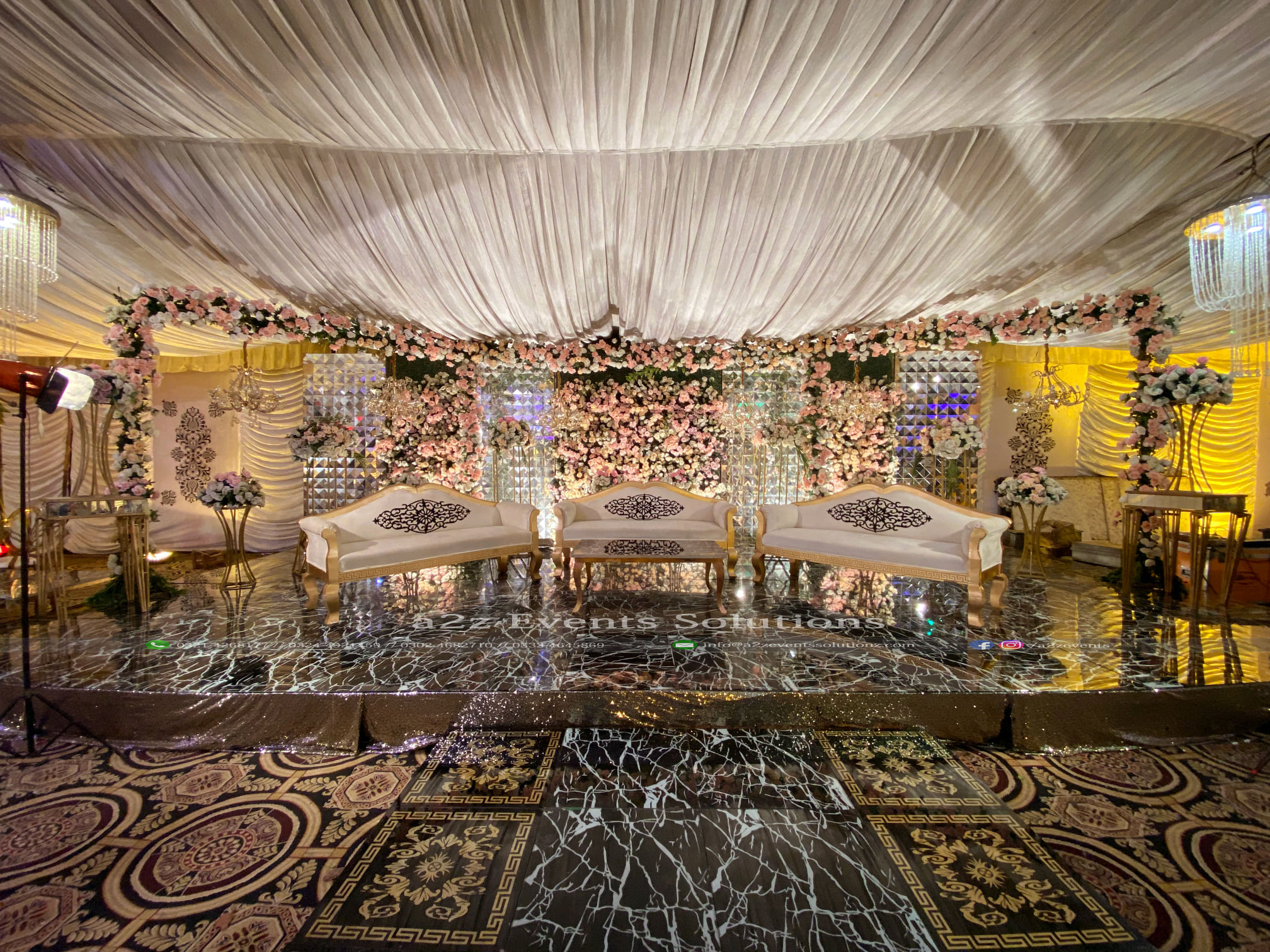 walima stage, stages designers