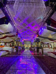 walkway decor, thematic event