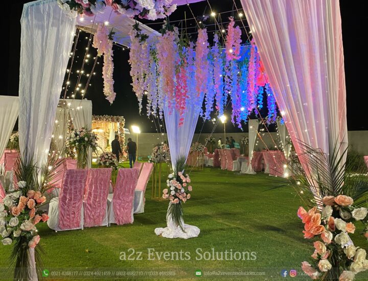 entrance decor, wedding decorators