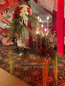 walkway decor, wedding designers