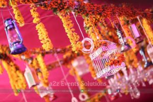 hanging garden, wedding designers, events management company