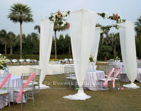outdoor event, western style, walima event, gazebo