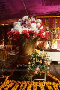 imported and fresh flowers decor
