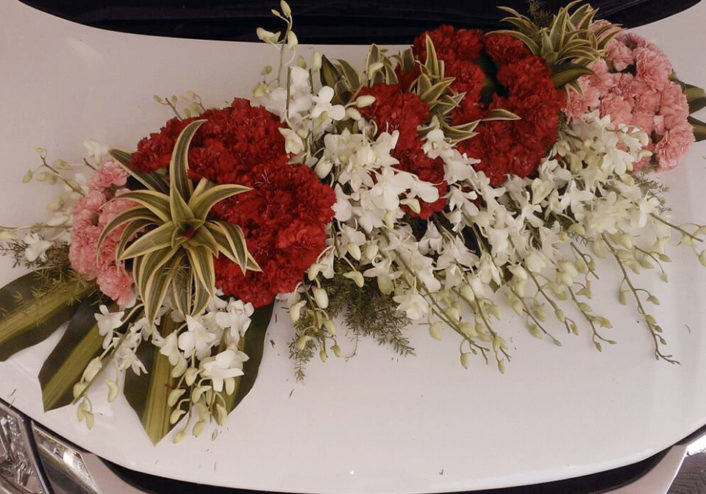 car decor specialists, imported flowers decor