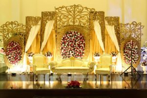 stages desginers in lahore, grand vip walima stage