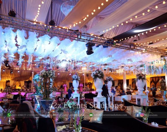 wedding decor, vip event, hanging garden, grand setup