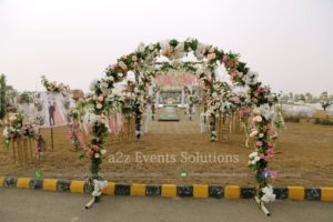 entrance decor, event planners and designers