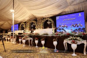 stages designers in lahore, mehfil-e-milad stage