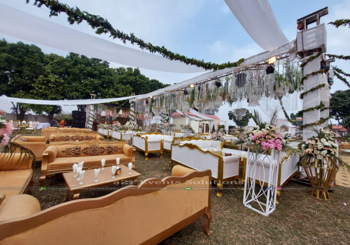 wedding setup, area decor
