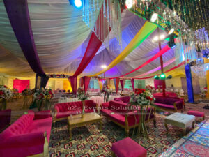 thematic setup, wedding lounges