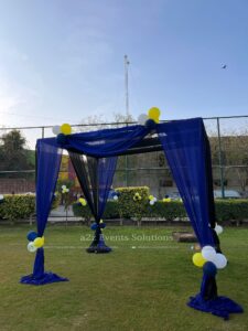 event decorators, outdoor setup