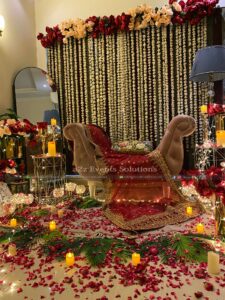wedding decor specialists, themed bridal campaign