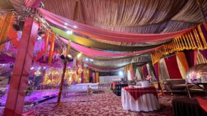 wedding caterers, wedding indoor setup, events management, a2z events solutions