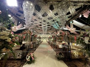 theme based event, wedding setup, crystal decor, event planners