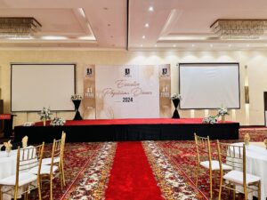 corporate stage, business gathering, executive dinners, corporate event planners
