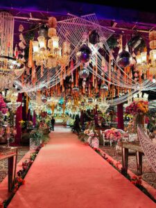 crystal decor, wedding management, event organizers, grand setup
