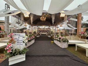 wedding planners, outdoor nikkah, executive seating, wedding management