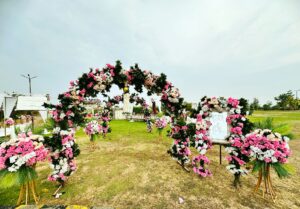 wedding designers and planners, events management company, floral decor, entrance decor