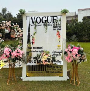 selfie corner, selfie booth, wedding designers, wedding planners