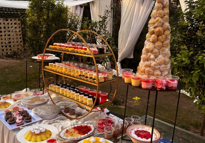 dessert bar, food suppliers, wedding food, pakistani wedding