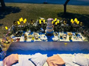 table decor, outdoor setup, party planners, birthday bash