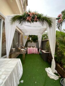 intimate ceremony, wedding management, food suppliers, nikkah setup