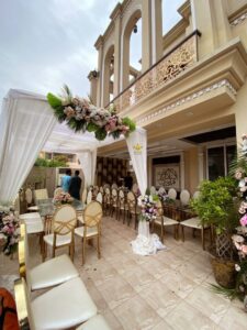 outdoor catering, intimate catering, wedding caterers, fine dining setup