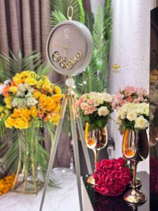 home decor, floral decor, events management, a2z events solutions